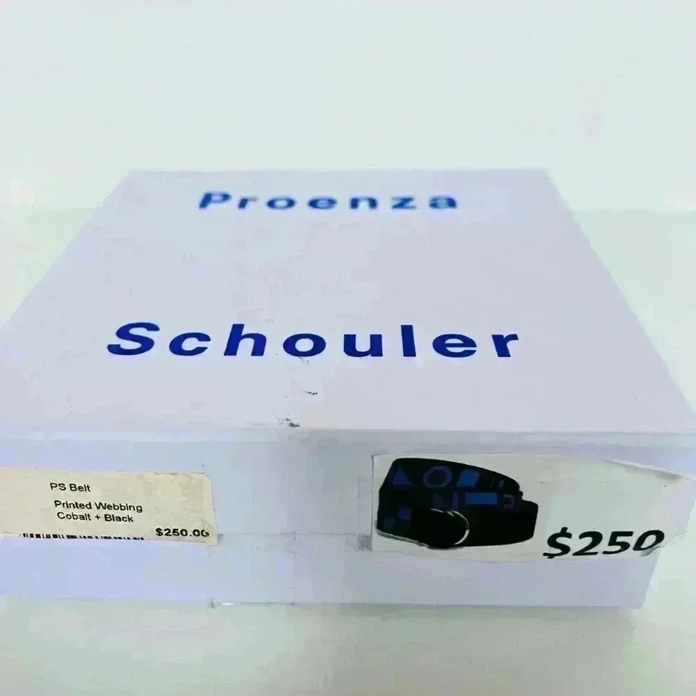 NEW! Proenza Schouler Printed Webbing Logo Belt. - Picture 6 of 8